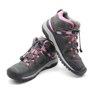 KEEN Womens Targhee Mid Waterproof 1020131 Black Hiking Snow Boots Size 5US 37EU